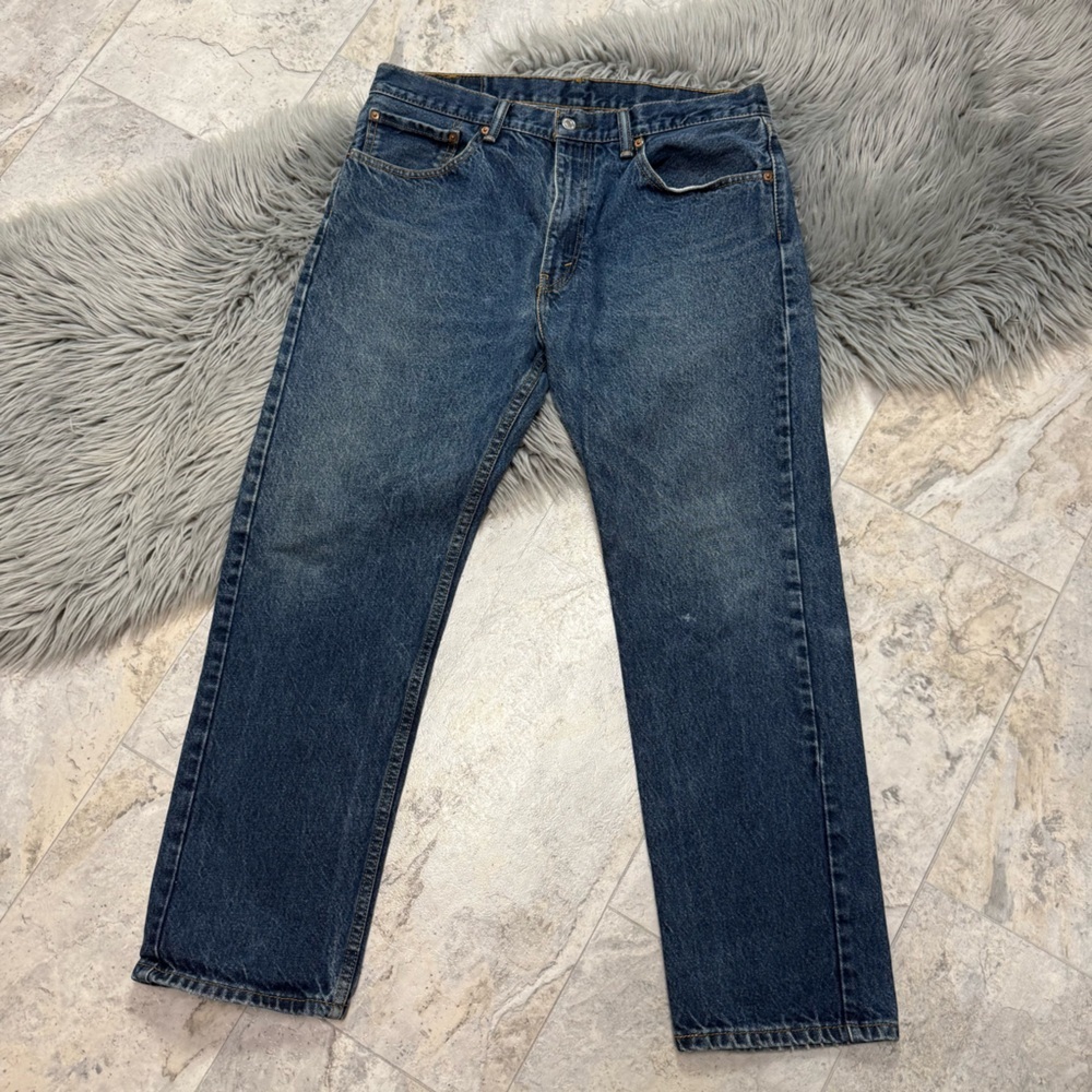 Levi's 505 Blue Denim Jeans Men’s Size 36x30